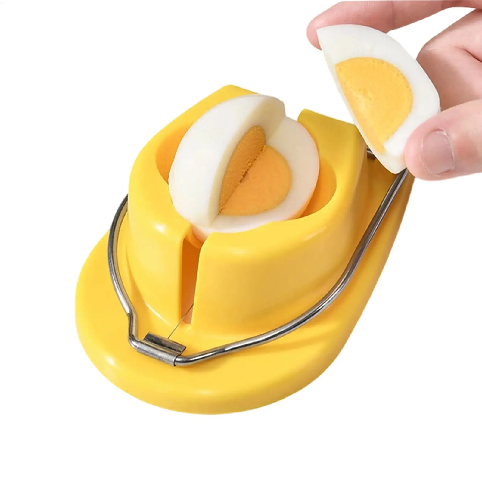 Boiled Egg Slicer Manual Food Cutter Gadget Manual Strawberry Slicer for Kitchen Salad Banana Mushroom Vegetable Egg Tomato
