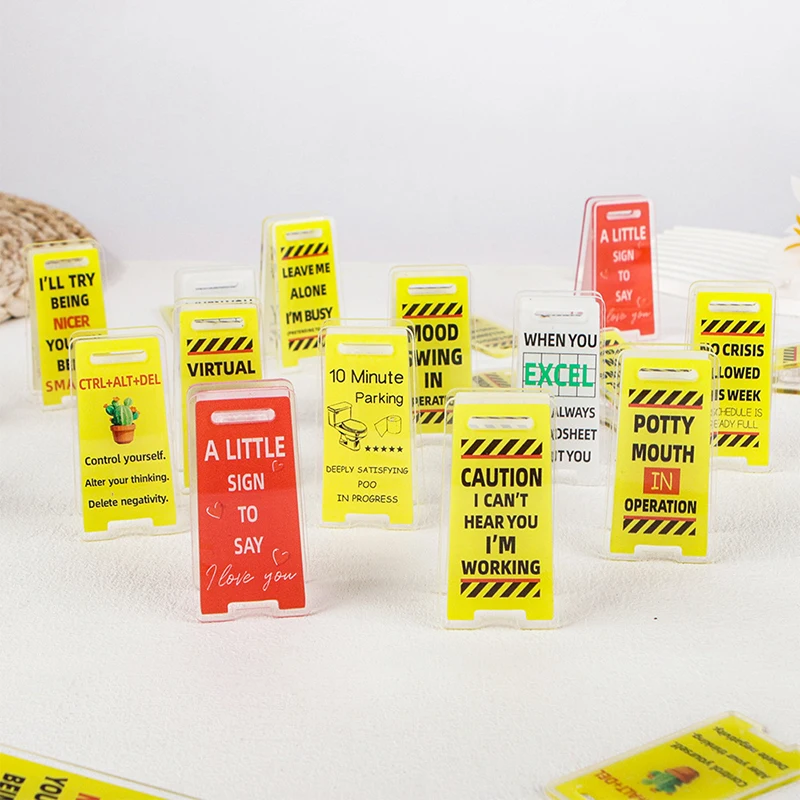 Hot Sale Acrylic Desk Sign 