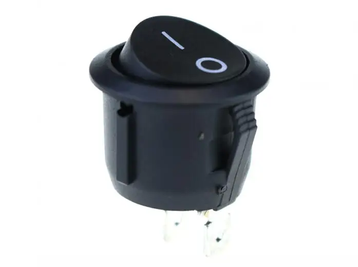 KCD1-105 AC 6A 10A 250V On Off   Rocker Switch Black 2Pin Power Switch Push Button Switch Black White Factory - Image 3