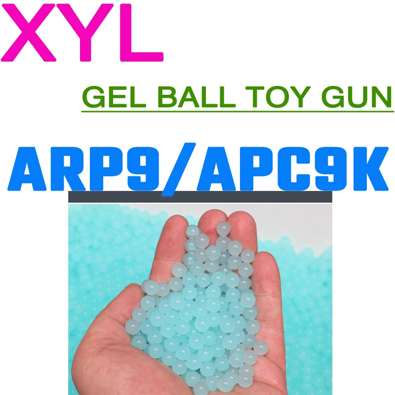 AK UNCLE XYL Serie ARP9 APC9K Pistola de juguete con bola de gel Pistola de juguete de agua eléctrica con bola de gel de 7-8 mm WBB