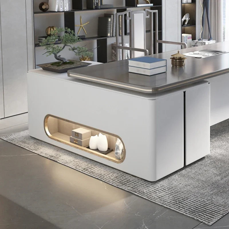 مكتب تنفيذي للطلاب سطح المكتب ورشة عمل طاولة لوازم غرفة الملحقات الأثاث الحديث طاولات تافولينو محطة العمل