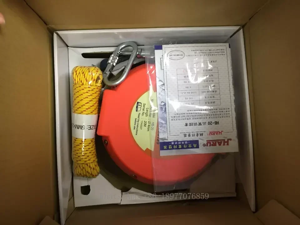 Выдвижной безопасный самовытягивающийся спасательный ограничитель падения 10 м 15 м защита от падения трос защита от падения