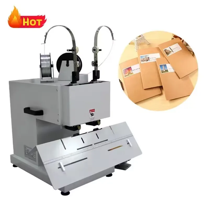 Book Binding Stapler Machine Widely Used in Binding All Kinds of Books Magazines and Loose Leaf Documents