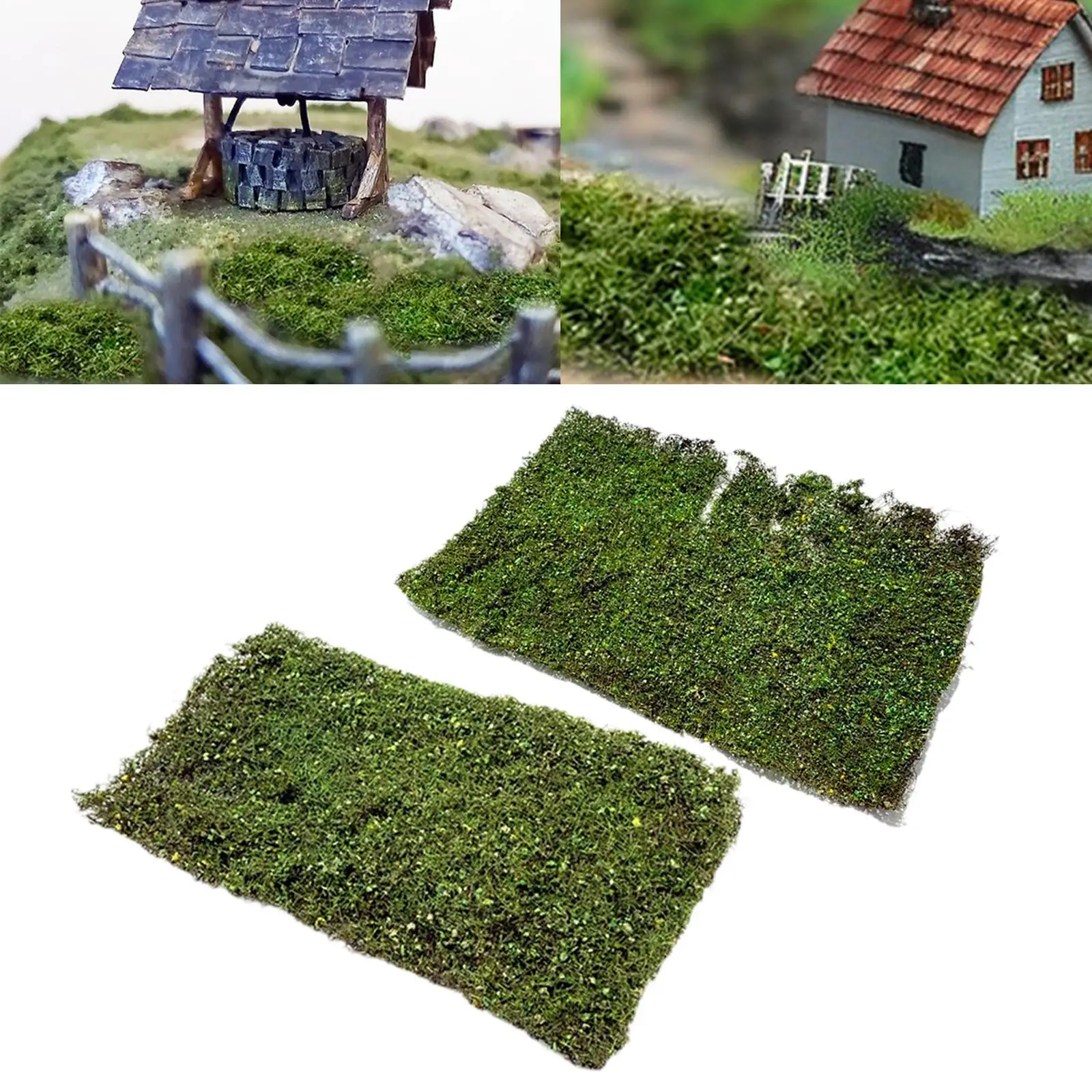 

Пучки травы, модель DIY, имитация кластера травы, сделай сам, пейзаж, пейзаж, железная дорога