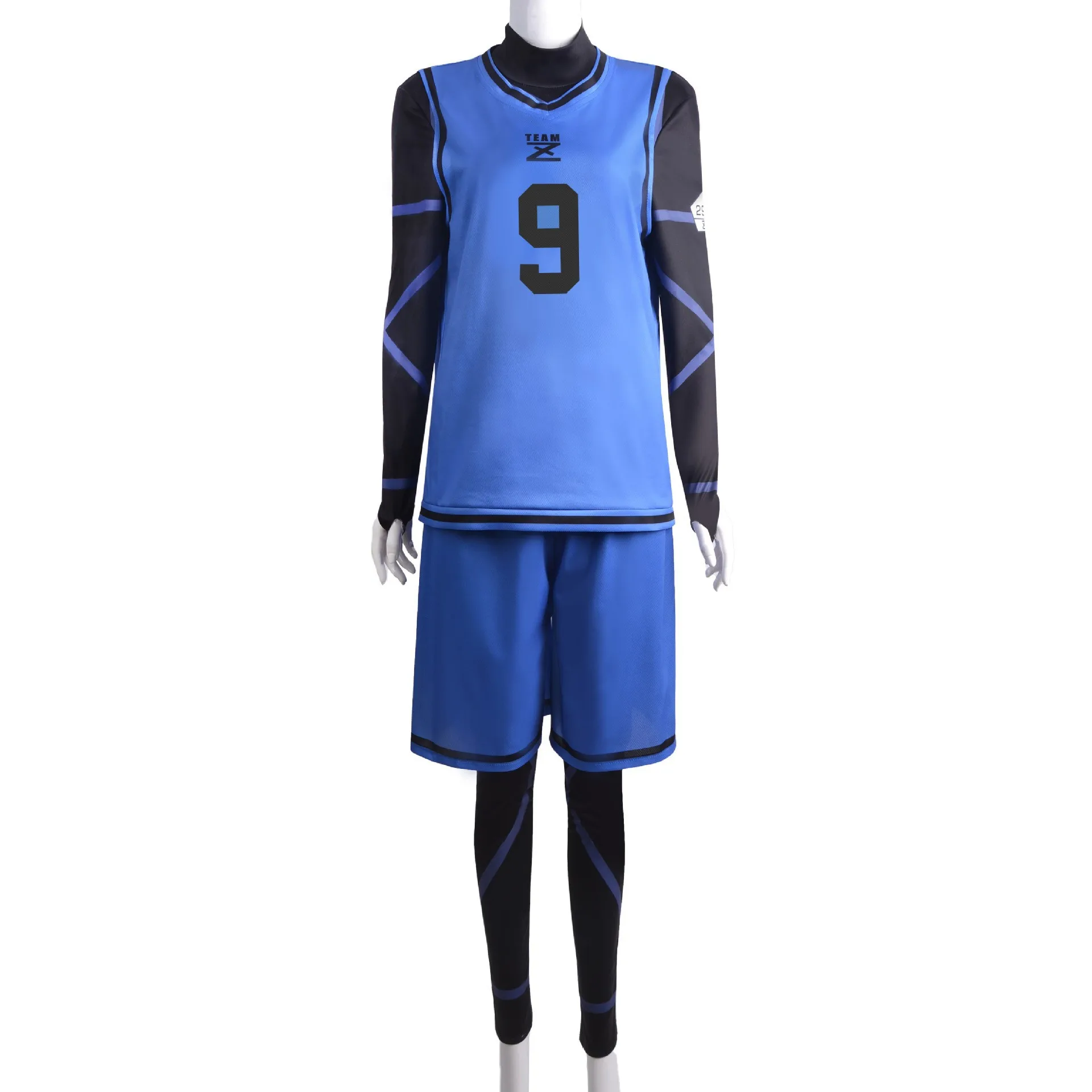 Anime Blue Lock Cosplay Costume Isagi Yoichi Nagi Chigiri Rensuke Kunigami Bachira Megur Jumpsuit Football Club Sportswear Wig