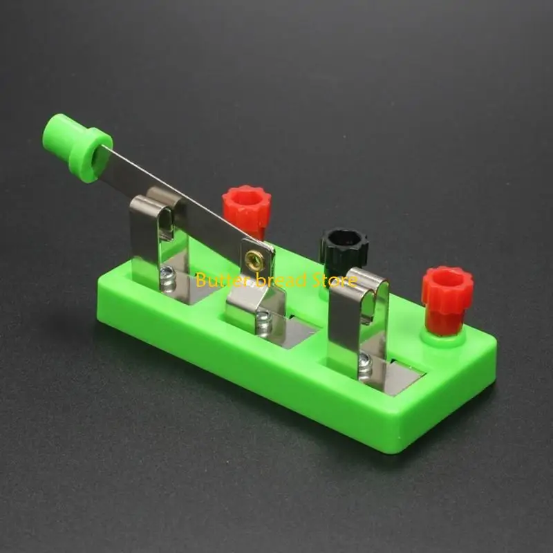 W89C Kids STEM Learning Toy Poles individuales Switch Double Switch Physics Experiment Aid