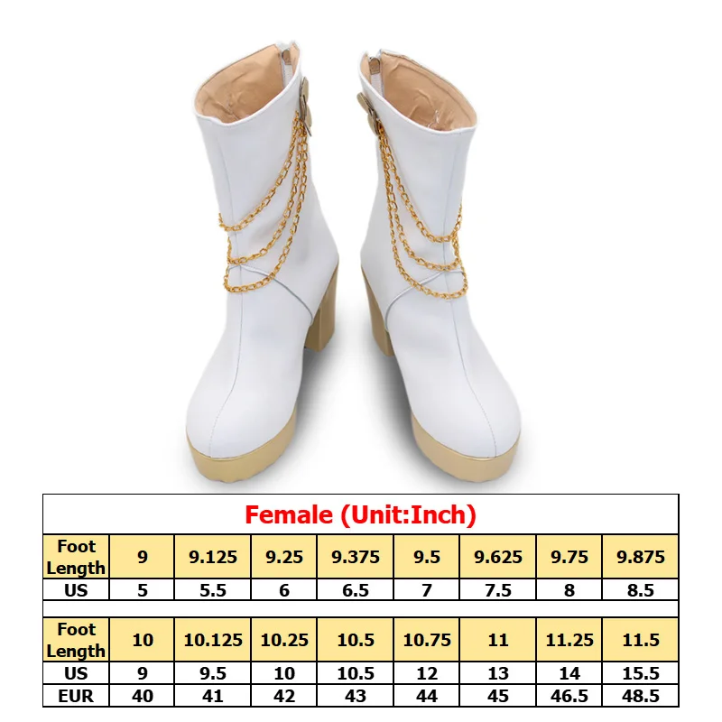 Group Girls Mira Cosplay Boots Demon Hunter of KPop Shoes Footwear Men Women Outfits Halloween Costumes Accessory Custom Made