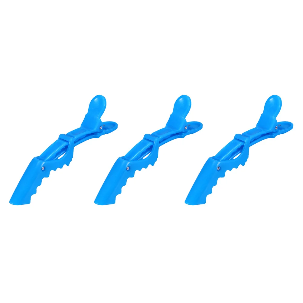 12 Stück Krokodilklemmen, Premium-Kunststoff, Salon-Haarspangen zum Abteilen, professionelles Haar-Styling und Gesichtswaschen, tragbar