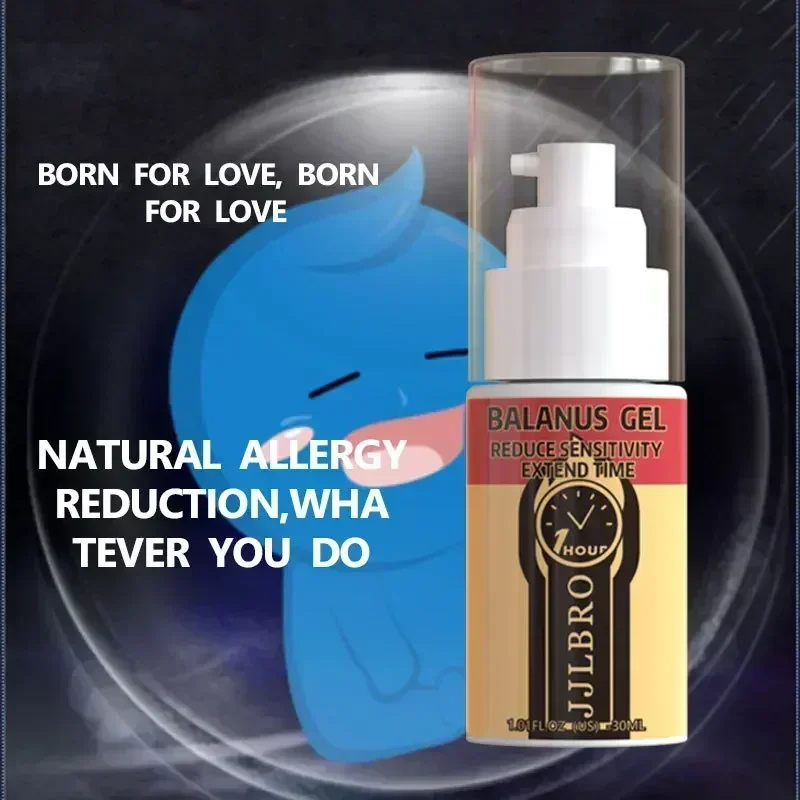 Male Sex Delay Spray Lasting Long 60 Minutes Penis Growth Enlargement Harder Anti Premature Ejaculation External Use for Adults