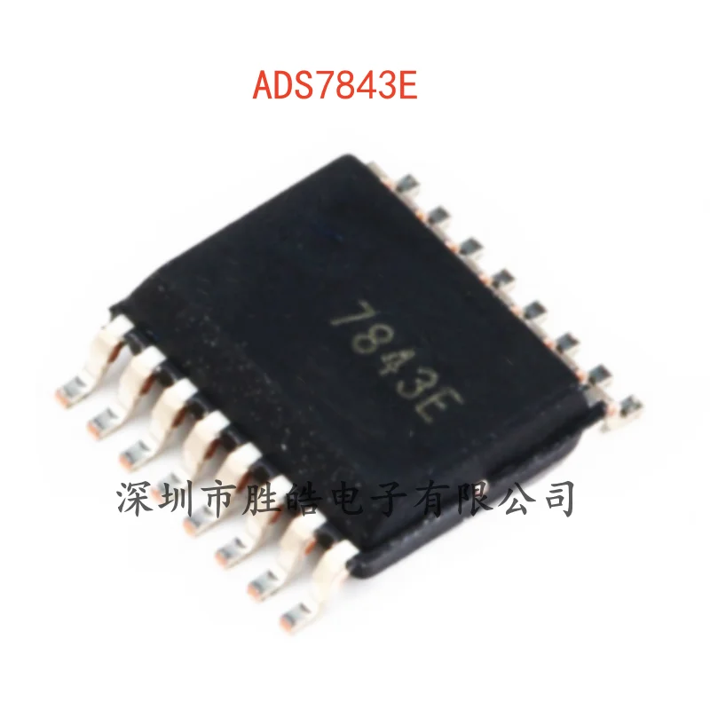 (5PCS)  NEW  ADS7843E   7843E  A 12-Bit Analog-To-Digital Converter Chip   SSOP-16   ADS7843E   Integrated Circuit