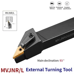 1pc muslimatexplaur portautensili per tornitura esterna VNMG inserti in metallo duro MVJNR Set di utensili da taglio per tornio