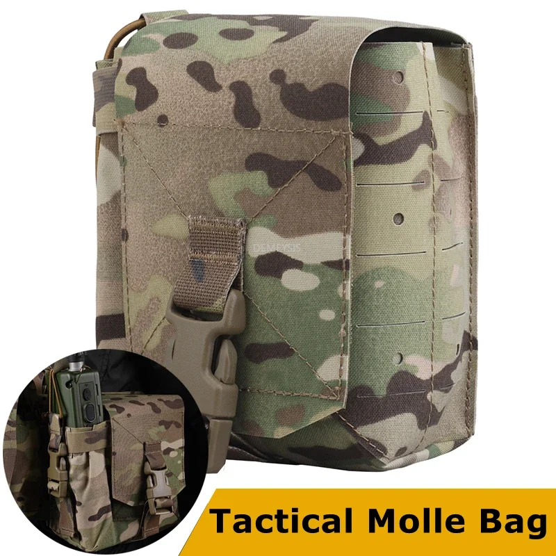 Outdoor Hunting Waist Bags Utility Tactical CS Molle Sundry Holder General Purpose Storage Bag Radio Walkie-talkie Belt Pocket