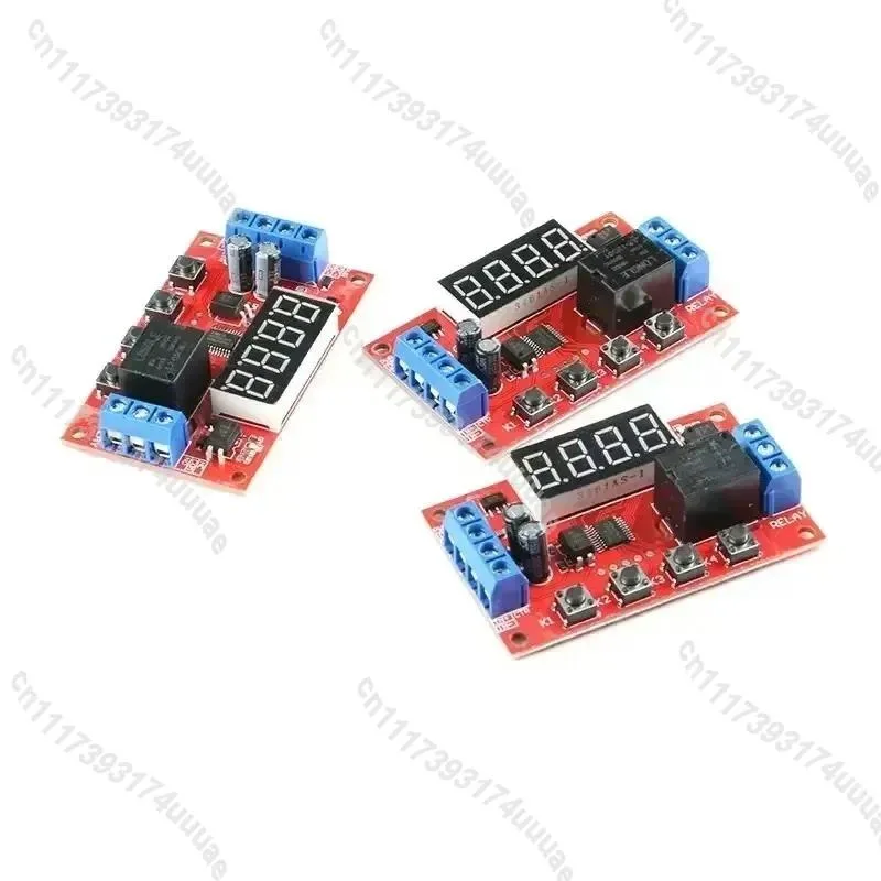10PCS DC 5V 12V 24V 10A Adjustable Time Delay Relay Module LED Digital Timing Timer Trigger Switch Control Board