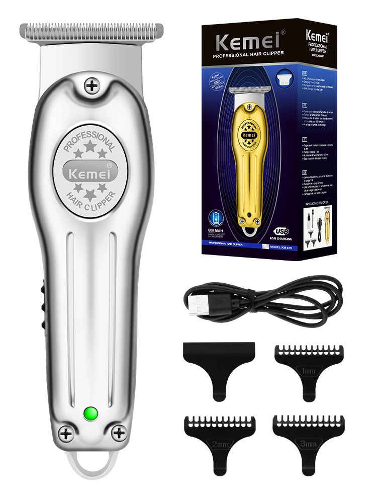 

Kemei-679 Электрический триммер для стрижки волос для ухода за волосами на лице, носом, ушами и тонкими волосами на теле. Высокое качество