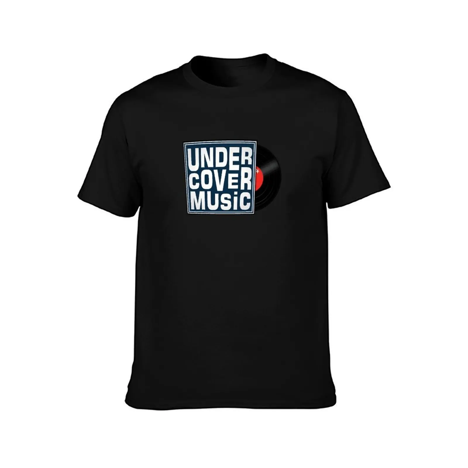 Undercover Music - Vinyl Logo T-Shirt Thanksgiving Casual Tee T-Shirt