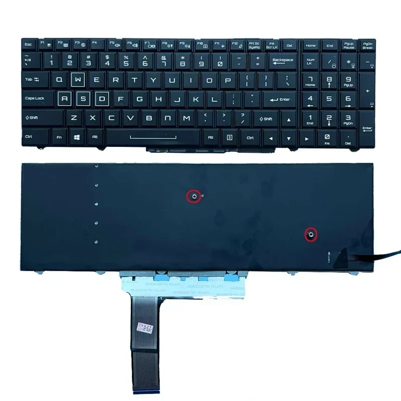 

New US RGB Backlit Keyboard For Clevo P750 P751 P755 P770 P771 P775 P870 P750TMG P750TM1-G DM-G ZM Black English