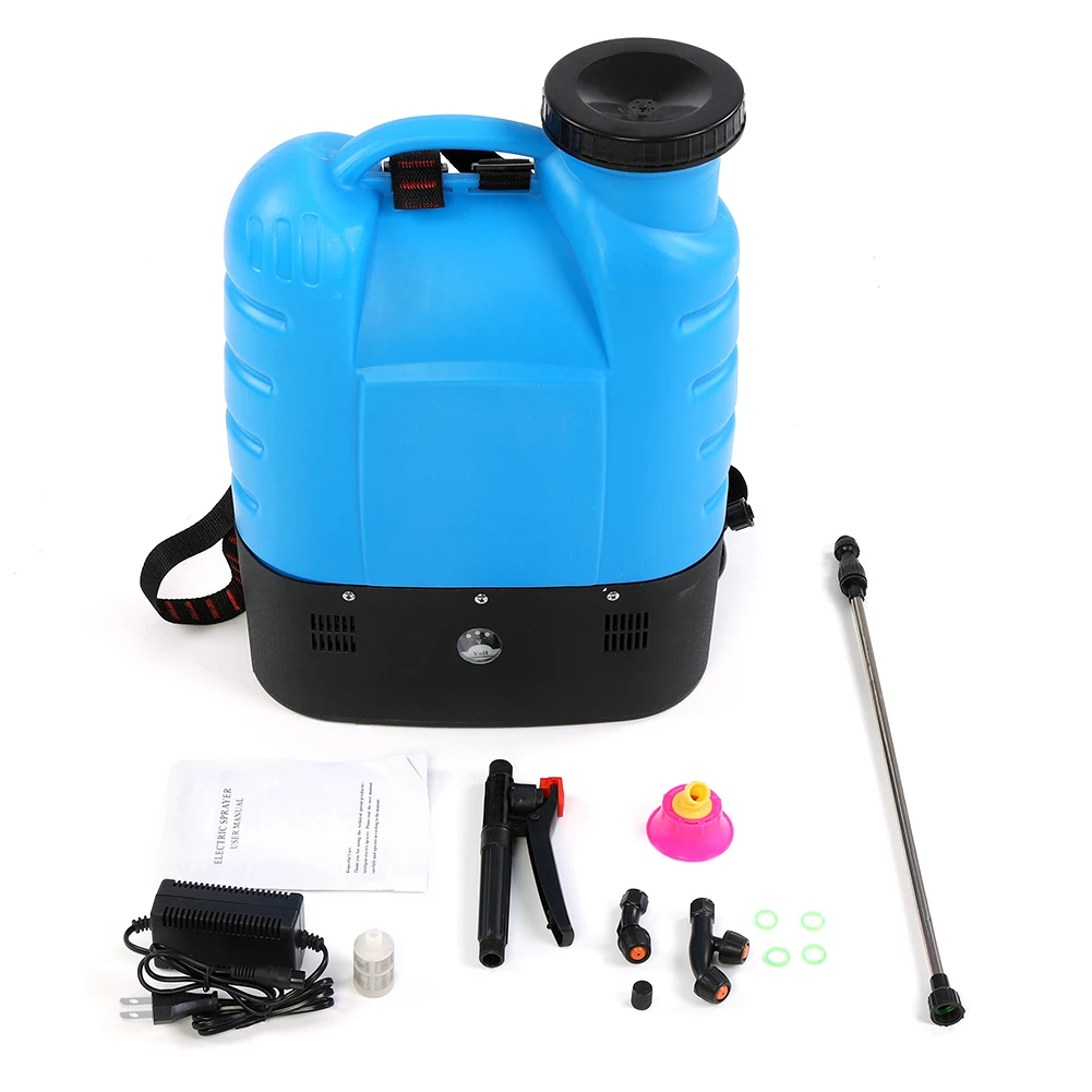 16L Electric Backpack Type Agricultural High Pressure Sprayer Gardening Tool Garden Spray Pressure Bottle Backpack Weed Sprayers