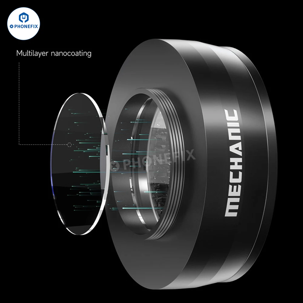 Imagem -05 - Mecânico Fx01 Ls720 Microscópio Ajustável Anel Polarizado Brilho de Luz Fonte Led para Acessórios de Iluminação de Microscópio
