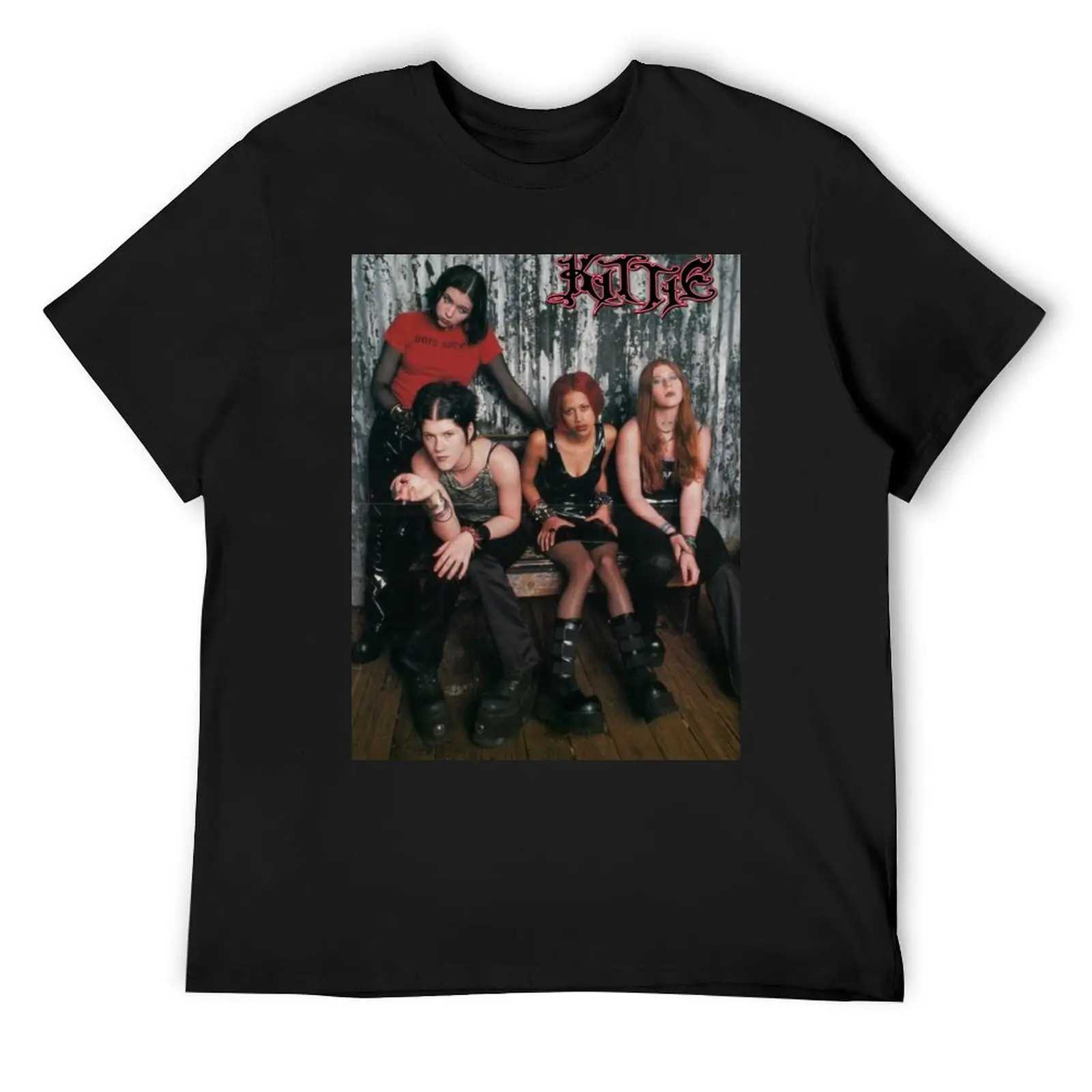 

Kittie T-Shirt boys whites vintage anime shirt plain Men's t-shirts