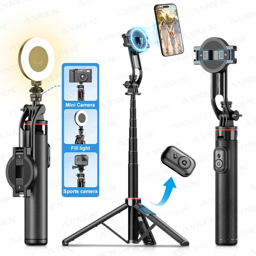 Trípode Magnético Extensible Axnen C20 Para Selfies Con