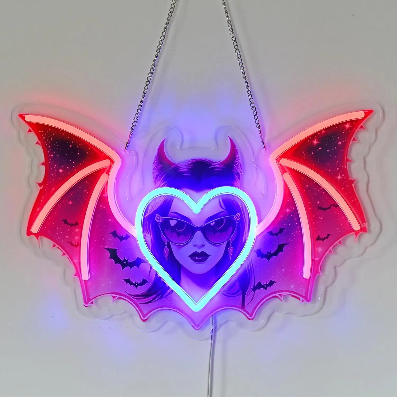 lampe-murale-led-neon-usb-en-forme-de-cœur-avec-ailes-de-chauve-souris-devil-girl-pour-chambre-gothique-bar-d'halloween-decoration-murale-esthetique-sombre-cadeau-pour-fete