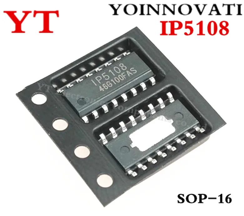 5 шт. 50 шт. IP5108 5108 SOP16 IC лучшее качество