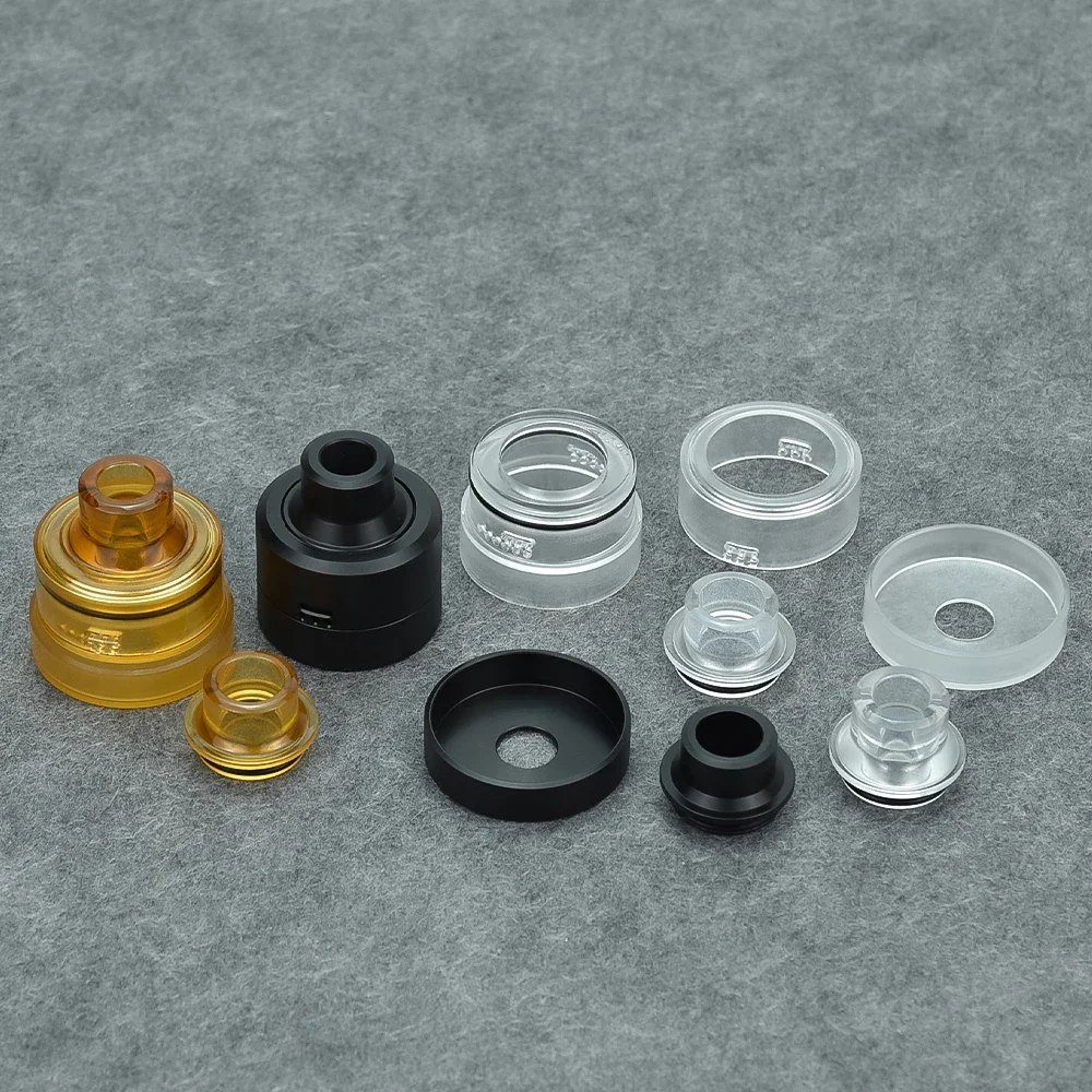 Wolfcoolvape Nisshoku RDA - 22mm, 316SS, Squonk BF Pin, Rebuildable Vape Atomizer