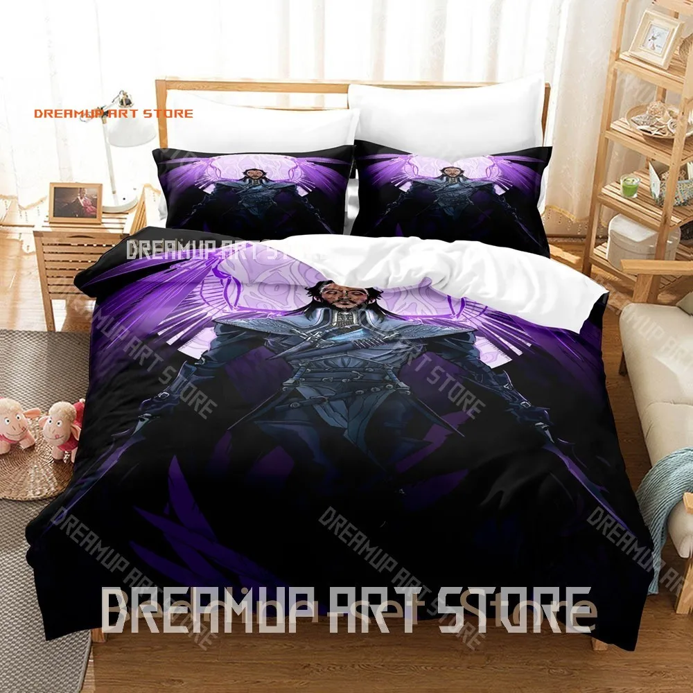 2026 3D Print Lucanis Dellamorte Dragon Age Bedding Set Single Twin Full Queen King Size Bed Set Adult Bedroom Sets Anime Bed
