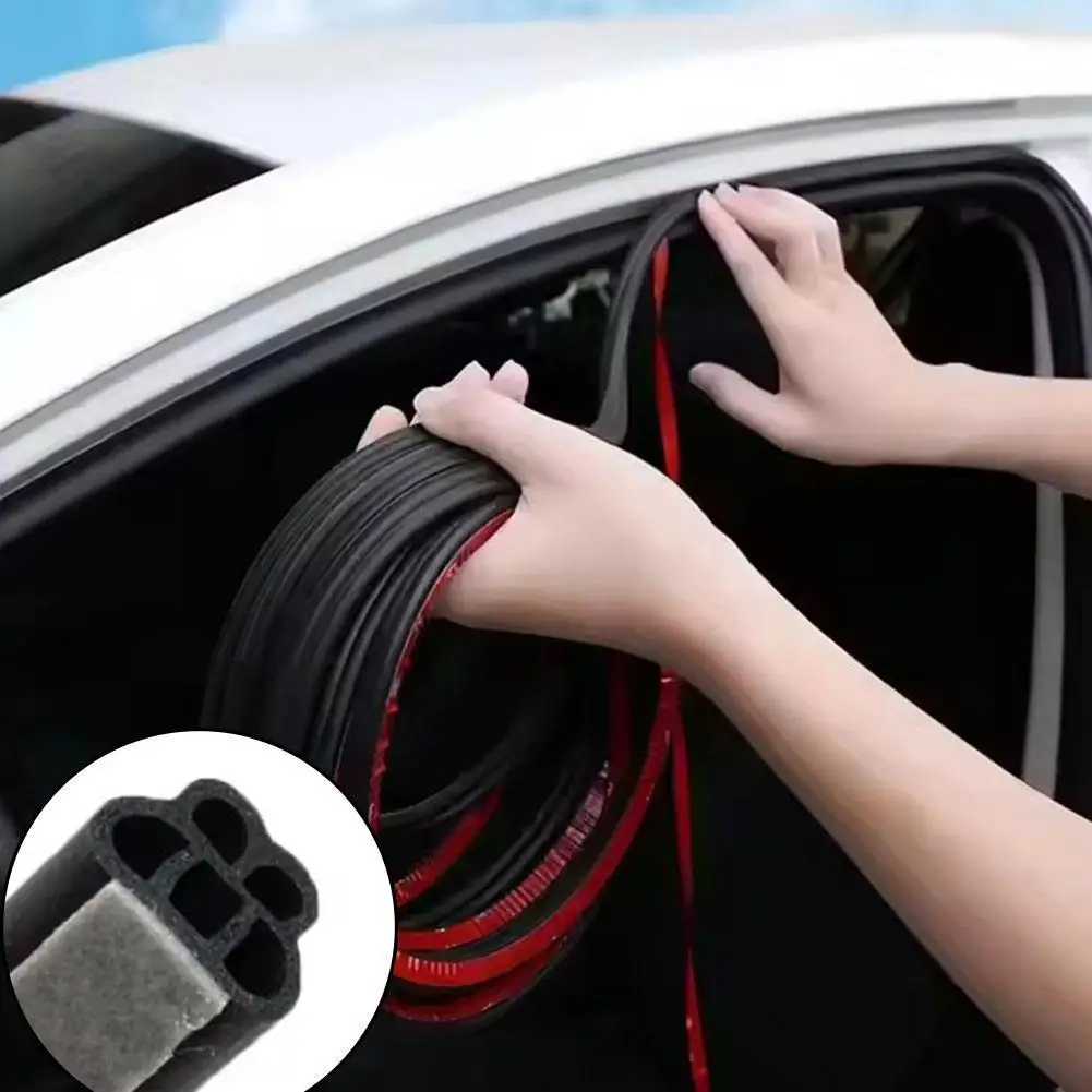 باب السيارة الأختام المطاطية قطاع سماكة ختم لاصق السير الوقائي الصوت ختم الشريط سيارة التحديثية شرائط عزل باب السيارة #2