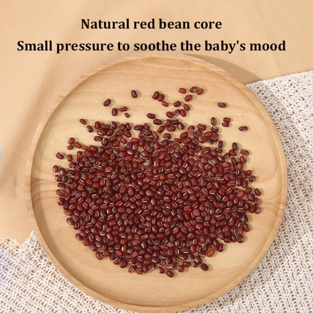 Heatable Soothing Baby Sleep Aid Prevent Startle Slight Pressure Soothing Palms Red Beans Fiber Household Gentle Hand Palms