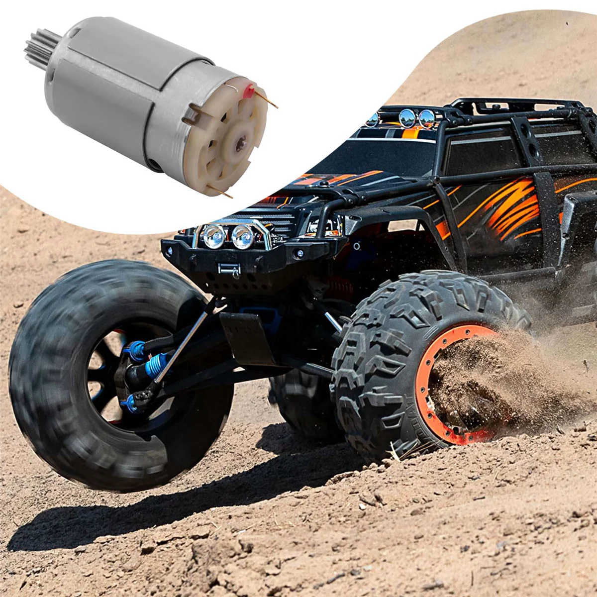 RS390 Motor listrik 6V อเนกประสงค์390 18000รอบต่อนาทีอุปกรณ์เสริมเครื่องยนต์ขับเคลื่อนมอเตอร์สำหรับเด็ก