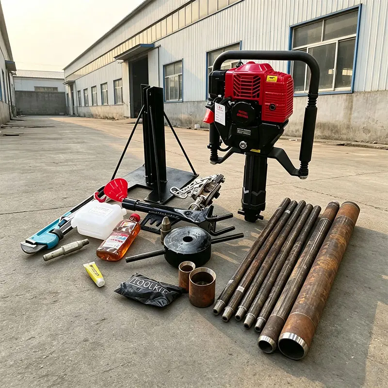 Customized Lightweight Core Retrieval Drill Petrol 15M Accurate Sampling Soil Rock Concrete Core Smooth Operation