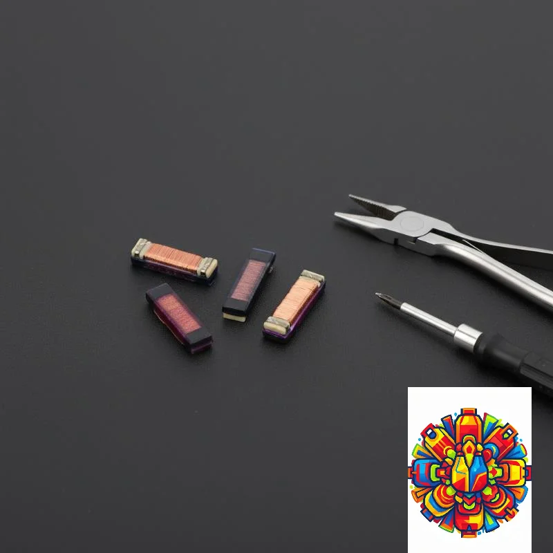 2/5/10 Pcs Car Remote Key Transponder Inductance Coil, 2.38MH 7.2MH Replacement Transponder Chip Coil for Auto Key