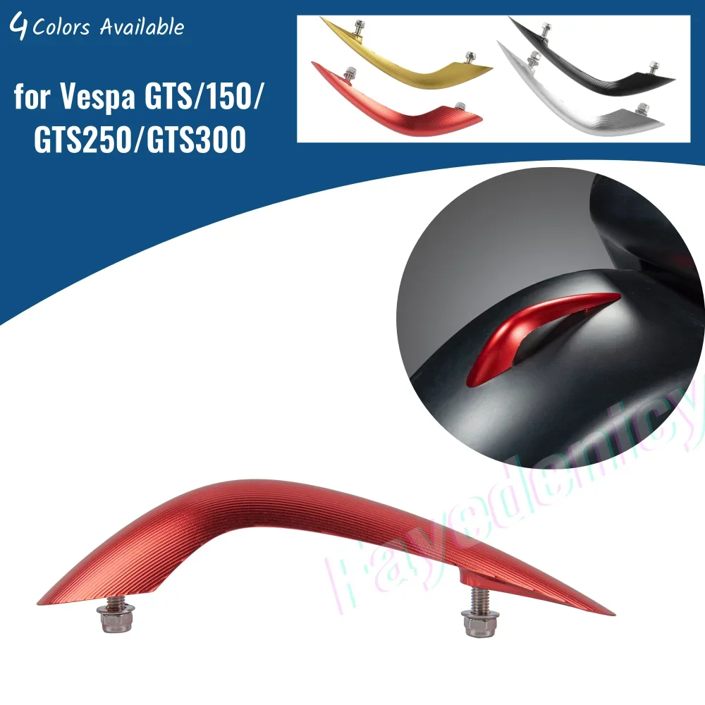 

for Vespa GTS 150 250 300 GTV GTS150 GTS250 GTS300 Motorcycle Front Mudguard Nose Beak Case Decorative Scooter Accessories