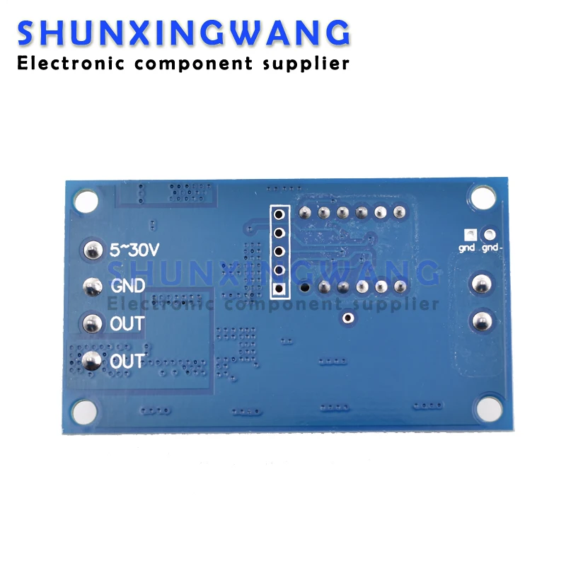 DC 12V 24V Dual MOS LED Digital Time Delay Relay Trigger Cycle Timer Delay Switch Circuit Board Timing Control Module DIY