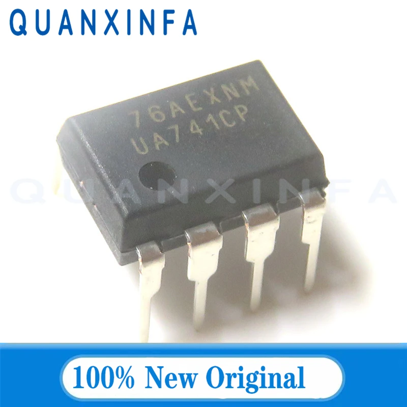 10PCS UA741CP UA741CN UA741 arithmetic amplifier chip DIP-8 new original