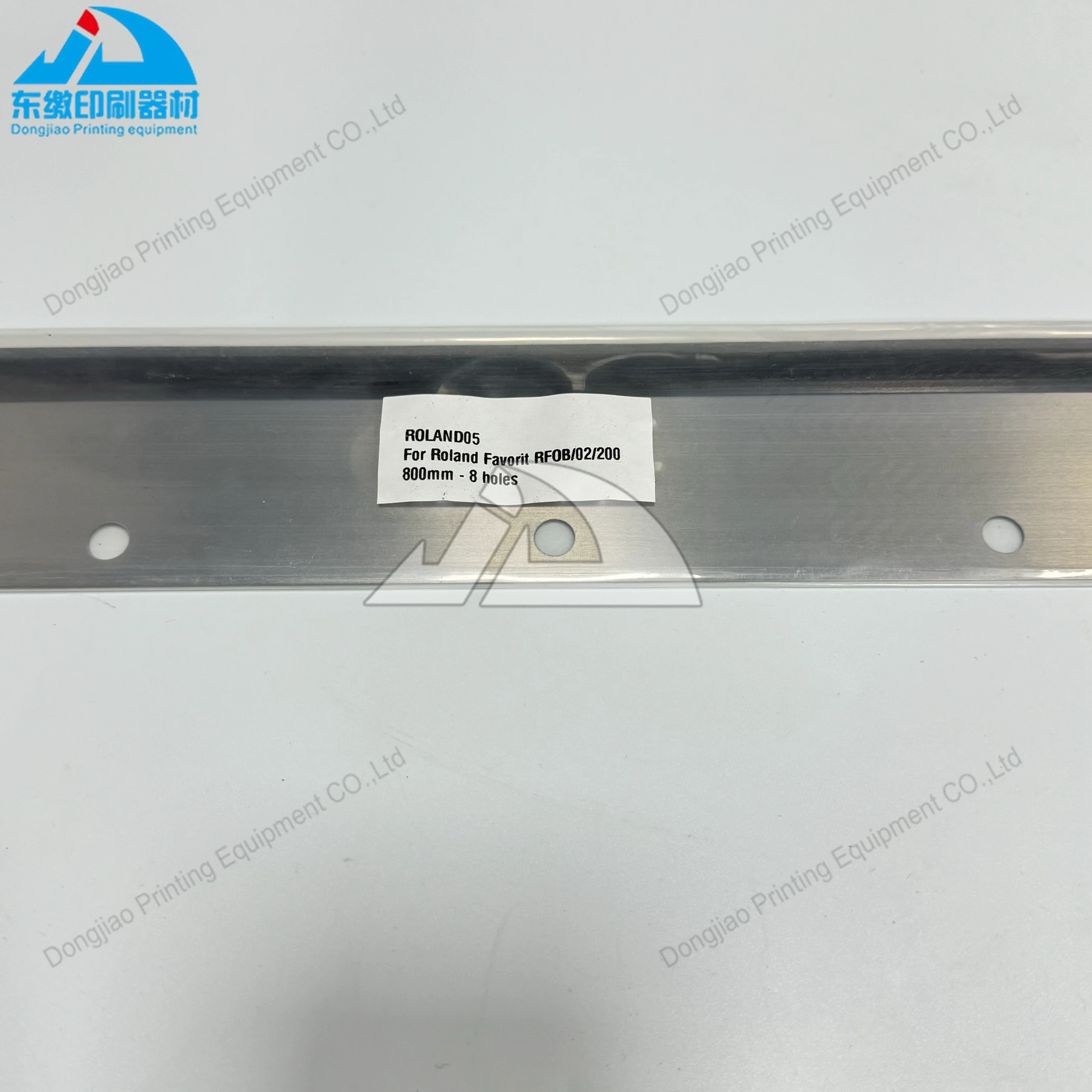 

for Roland Favorit RFOB/021200 Wash up Blade 800mm -8 holes Ink Clean Knife Wash Scraper Blade