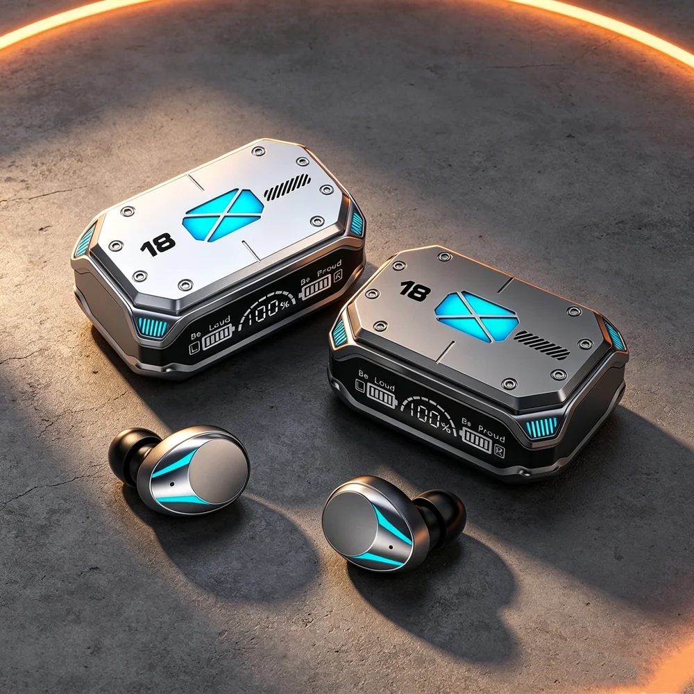 Bluetooth Earbuds Bluetooth Headset Smart-touch Bluetooth Headphones Allow Seamless Volume Control Without Reaching for Phones