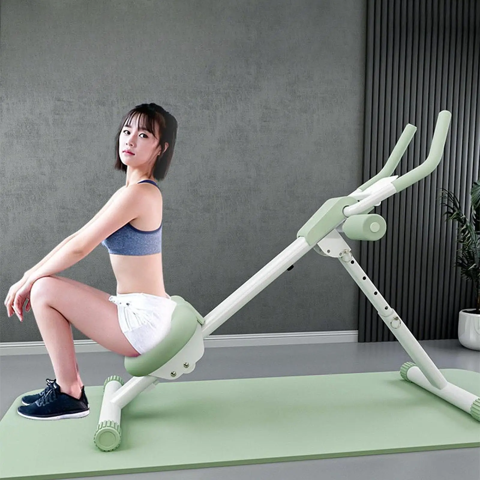 

Core Abdominal Trainer Men Women Home Gym Use Body Building ABS Cruncher