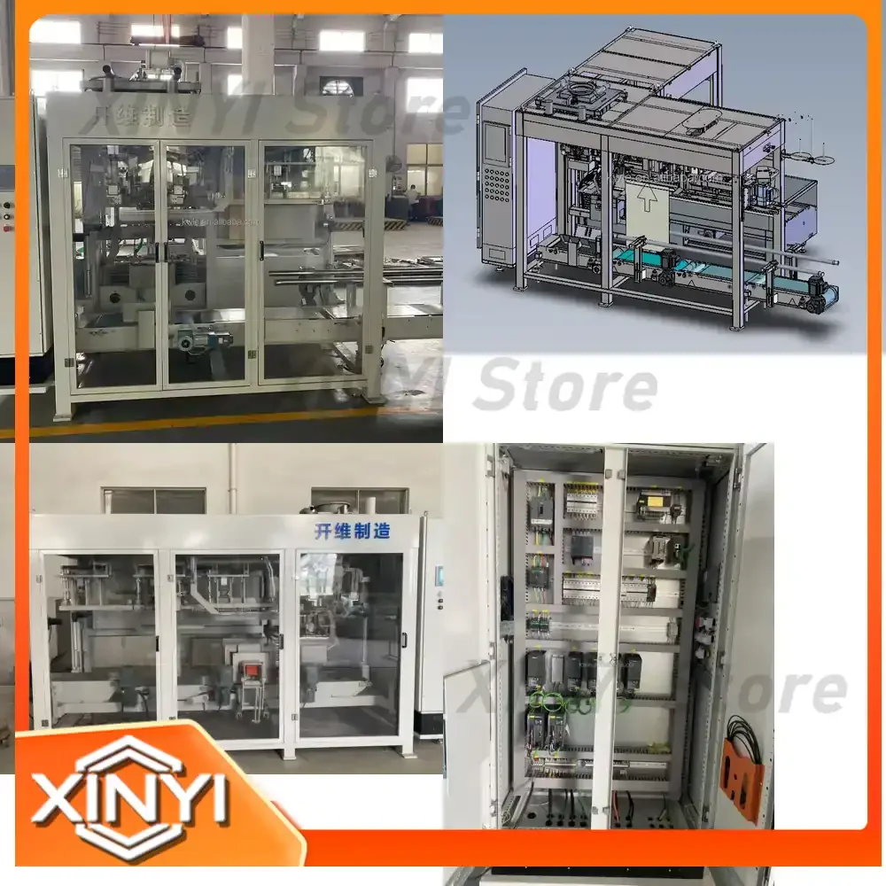 Automatic Bag Making Filling and Sealing Machine for Feed Packaging Machinery Food Industrial Packaging Equipment Automatic