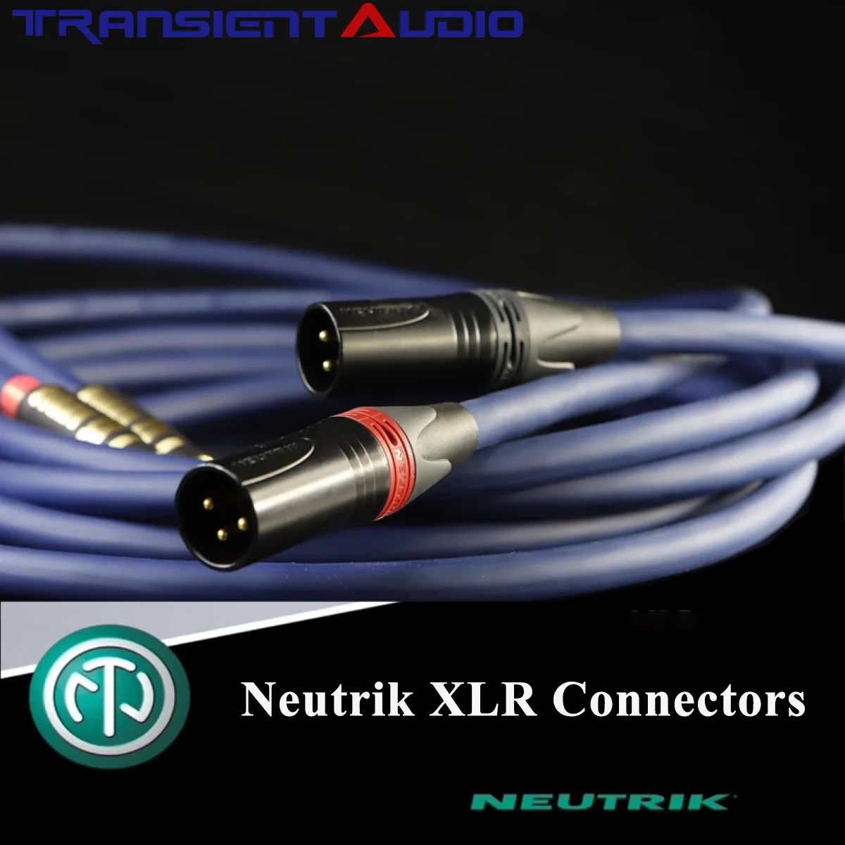 Gotham Pro Audiophile-Grade TRS to XLR Cable — High-Fidelity 6.35 Stereo to Male/Female XLR Balanced, Swiss Precision Engineere