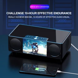 S99 SOAIY altoparlante Bluetooth ad alta potenza altoparlante Bluetooth Wireless di fascia alta film con schermo con Subwoofer orologio