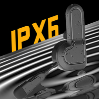 X2-C Bluetooth 5.3 Motorcycle Helmet Headset Wireless Noise Control Headset IPX6 Waterproof Hands Free Call Music Player