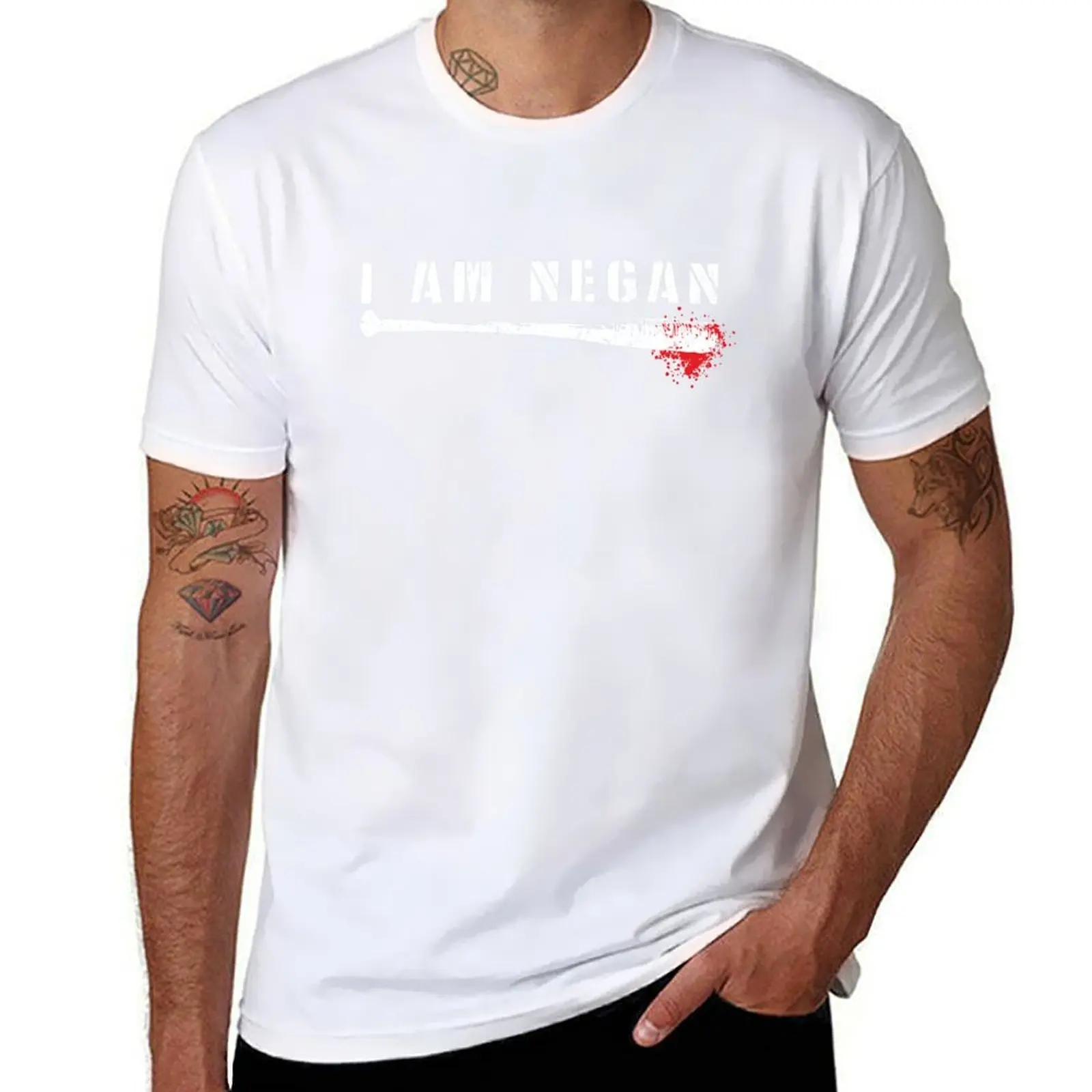

I Am Negan T-Shirt Casual Loose Daily Wear T-Shirt