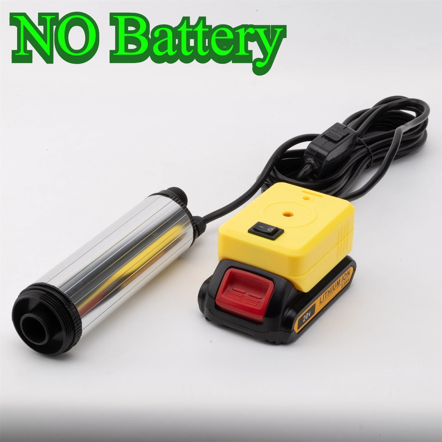 For Dewalt 20/60V Li-ion Battery Water Pump Transfer Pump Power Deep Well Submersible Pump For Garden, Camping, Kiddie Pool