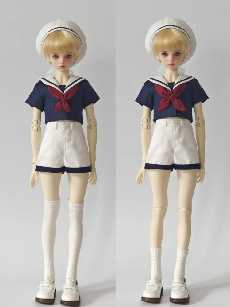 Vêtements BJD beurre 1/4, accessoires MSD MDD beurre imbibé marin, habillage cadeau vêtements bricolage