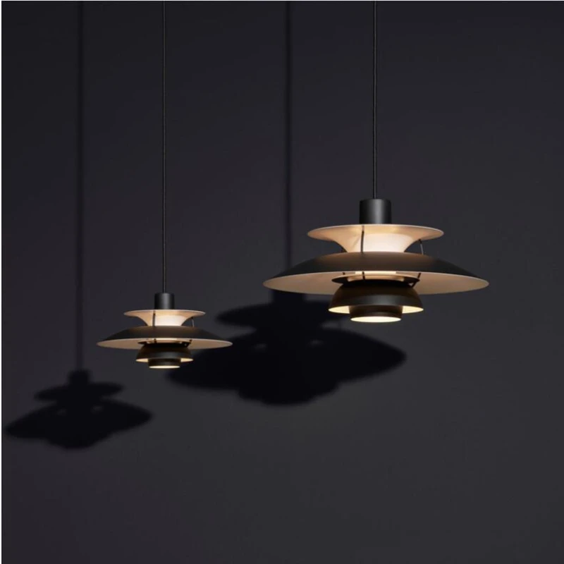 

Danish Design Pendant Light High Quality Umbrella Led Hanging Lamp Live Room Loui Lustre Kitchen Paulsen UFO 50 Color Droplight