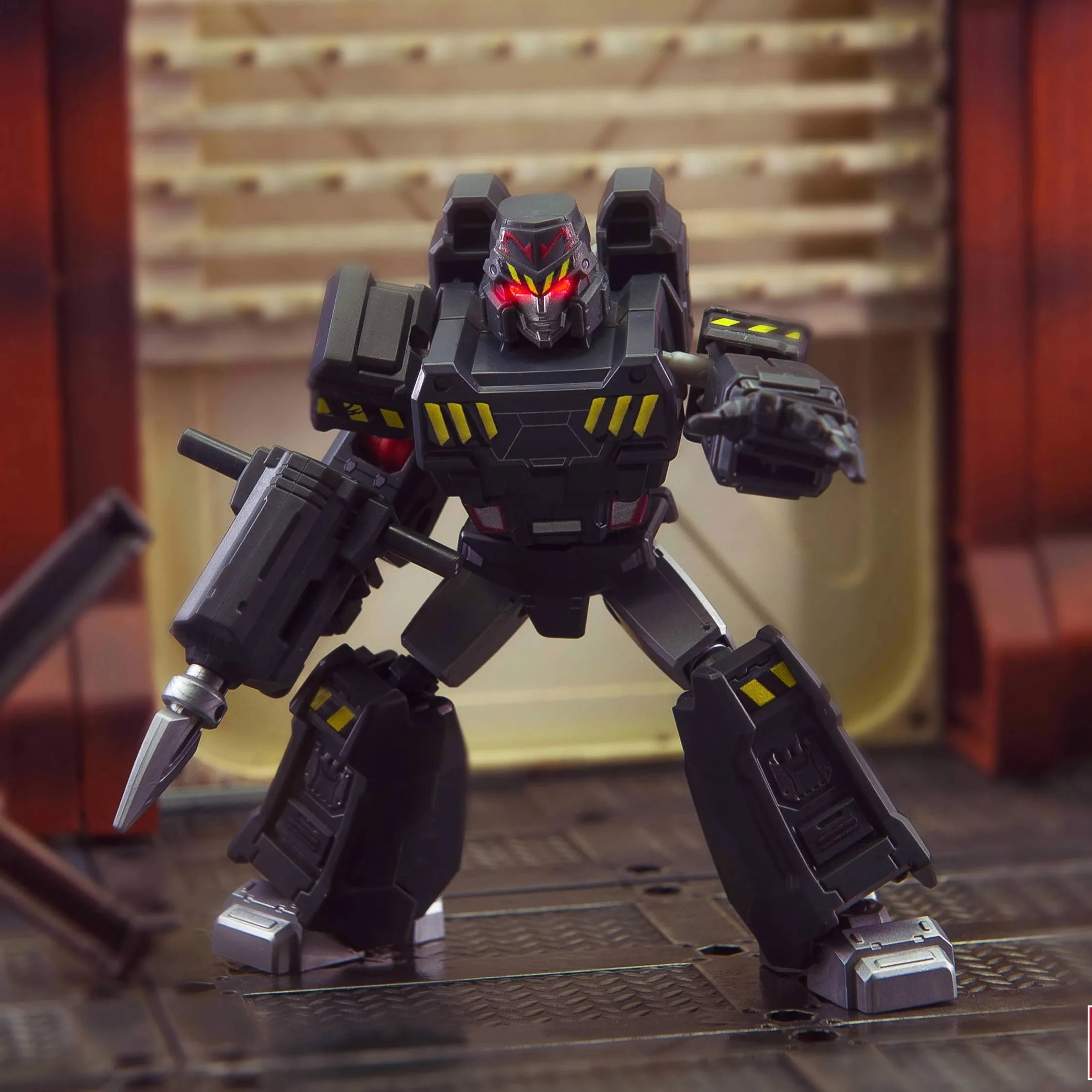 Blokees Transformation Shining Versie 3 Bouwstenen Megatron Tarn Anime Figuur Actie Assemblage Model Willekeurig Een Jongens Cadeau