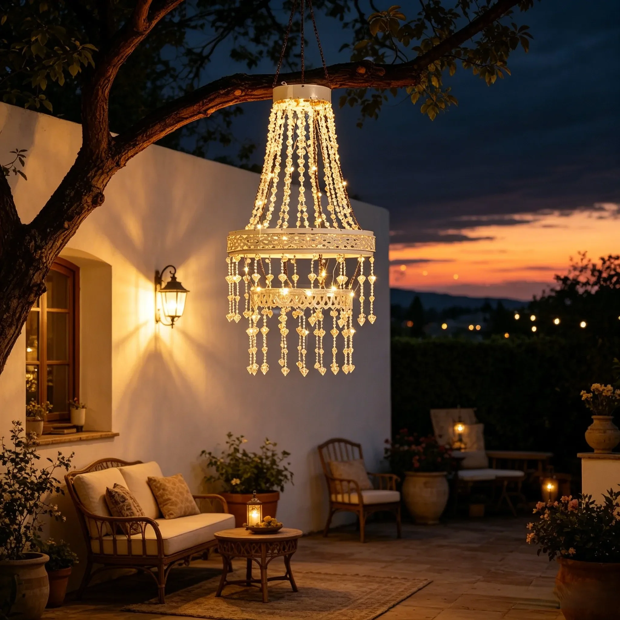 elegant-solar-powered-hanging-chandelier-with-simulated-bead-accents-and-metal-frame-for-outdoor-for-garden-use