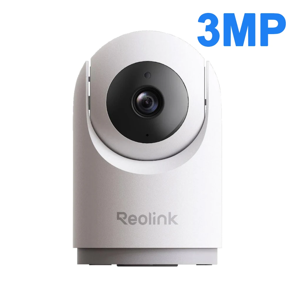 Caméra de sécurité intérieure REOLINK 2K PT pour surveiller bébé/animal domestique, WiFi 2.4G, 360° 